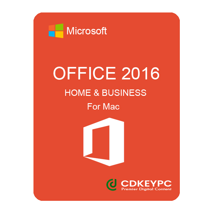 MICROSOFT OFFICE 2016 HOME & BUSINESS