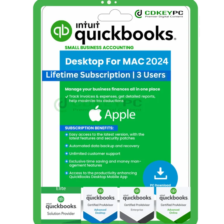 QuickBooks Desktop MAC 2024