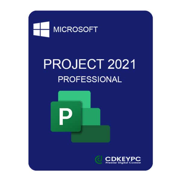 Microsoft Project 2021 Professional License -1PC